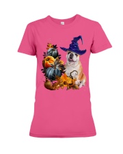  Bulldog Fall Night Premium Fit Ladies Tee tile