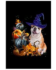  Bulldog Fall Night Vertical Poster tile