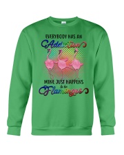Flamingo Addiction Crewneck Sweatshirt tile