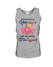 Flamingo Addiction Unisex Tank tile