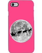 Cow Christmas Moon Night Phone Case tile