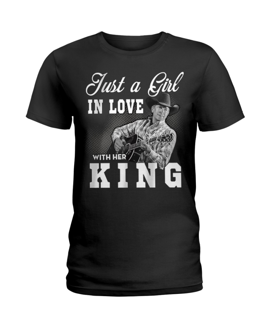 with my king tshirt Ladies T-Shirt