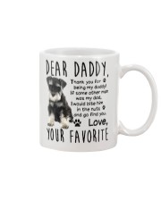 Dear daddy love your favorite Mug front