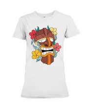 Monkey Samurai Mask Premium Fit Ladies Tee thumbnail
