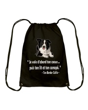 Edition Limitee - BORDER COLLIE Drawstring Bag thumbnail