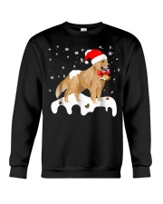 Funny Golden Retriever Merry Christmas T Shirt Crewneck Sweatshirt thumbnail
