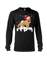 Funny Golden Retriever Merry Christmas T Shirt Long Sleeve Tee thumbnail