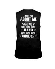 Limited edition Sleeveless Tee back