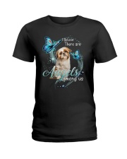 SHIH TZU Angel Ladies T-Shirt front