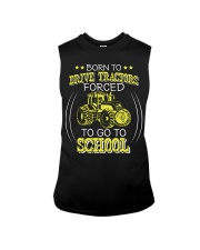 Born To Drive Tractor Sleeveless Tee tile