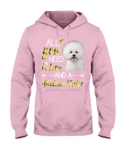 Bichon Frise Love Hooded Sweatshirt tile