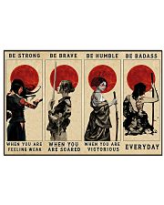 Women Samurai Poster Limited Edition 36x24 Poster front