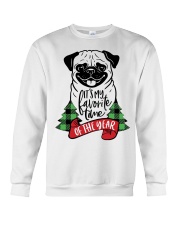 PUG Favorite time of the year Crewneck Sweatshirt tile