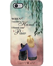GIRl-DOG I Found Your Paw Phonecase DHL-24TQ001 Phone Case i-phone-8-case
