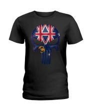 South Australia-Australia Skull Ladies T-Shirt tile