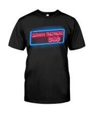 GERMAN SHEPHERD DAD Limited Edition Classic T-Shirt front