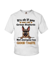 GERMAN SHEPHERD Not Everyone has good taste Youth T-Shirt tile