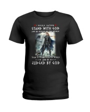 STAND WITH GOD Limited Edition Ladies T-Shirt front