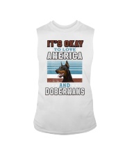 DOBERMAN It's Okay To Love Sleeveless Tee tile