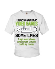 Eat Sleep Video Games Youth T-Shirt tile