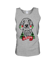 DACHSHUND Favorite time of the year Unisex Tank tile