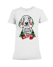 DACHSHUND Favorite time of the year Premium Fit Ladies Tee tile