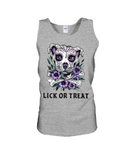 PIT BULL Lick or Treat Unisex Tank tile