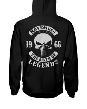 1966-November Hooded Sweatshirt back