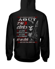 Les Légendes Naissent En Août Hooded Sweatshirt back