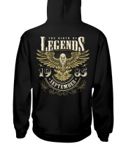 1985-9 Hooded Sweatshirt back
