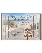 With My Whole Heart DD010812MA Customize Name Horizontal Poster tile