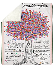 Grandma daughter - Confident blanket Sherpa Fleece Blanket tile