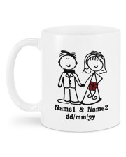 Love Story DD011303MA Customize Name Mug back