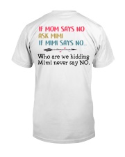 Children Grandmother Ask Mimi Classic T-Shirt tile