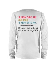 Children Grandmother Ask Mimi Long Sleeve Tee tile