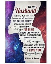 To My Husband DD011614MA Customize Name Vertical Poster tile