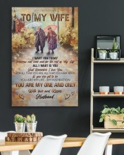 To My Wife DD011216DH Customize Name 24x36 Gallery Wrapped Canvas Prints aos-canvas-pgw-24x36-lifestyle-front-19