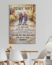 To My Wife DD011216DH Customize Name 24x36 Gallery Wrapped Canvas Prints aos-canvas-pgw-24x36-lifestyle-front-20