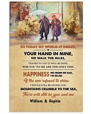 Your Hand In Mine DD011319DH Customize Name Vertical Poster tile