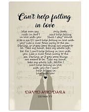 Falling In Love DD010724DH Customize Name Vertical Poster tile