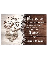 I Choose You DD123004NA Customize Name Horizontal Poster tile