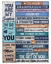 Grandma Granddaughter Sunshine GRANDMOTHER Fleece Blanket tile