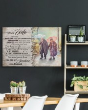 To My Wife DD011516MA Customize Name 30x20 Gallery Wrapped Canvas Prints aos-canvas-pgw-30x20-lifestyle-front-04