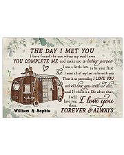 The Day I Met You DD011217MA Customize Name Horizontal Poster tile