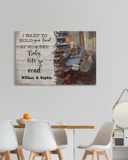 Baby Let's go Read DD011502DH Customize Name 30x20 Gallery Wrapped Canvas Prints aos-canvas-pgw-30x20-lifestyle-front-05