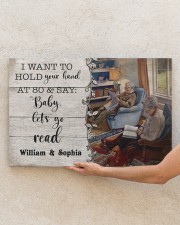 Baby Let's go Read DD011502DH Customize Name 30x20 Gallery Wrapped Canvas Prints aos-canvas-pgw-30x20-lifestyle-front-28