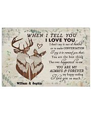 When I Tell You DD011904MA Customize Name Horizontal Poster tile