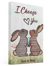 I Choose You DD123108DH Customize Name 16x24 Gallery Wrapped Canvas Prints front