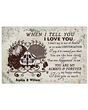 When I Tell You DD011905MA Customize Name Horizontal Poster tile