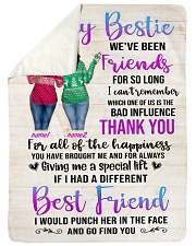 Girls Best Friend Blanket Personalize Sherpa Fleece Blanket tile
